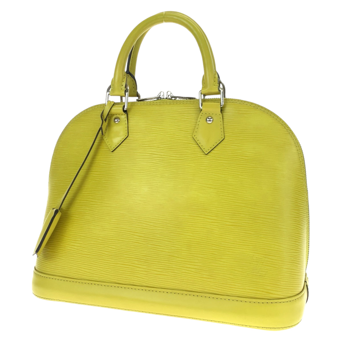 LOUIS VUITTON ルイヴィトン エピ アルマPM ピスタッシュ イエロー 黄色 エピレザー M40950 ハンドバッグ トートバッグ  レディース