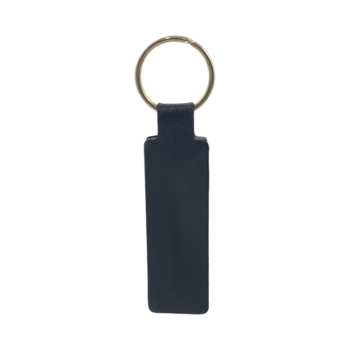 12560
Dior ディオール ヴィンテージ ブラック ゴールド金具 レザー キーホルダー キーリング ストラップ  レディース AB5
