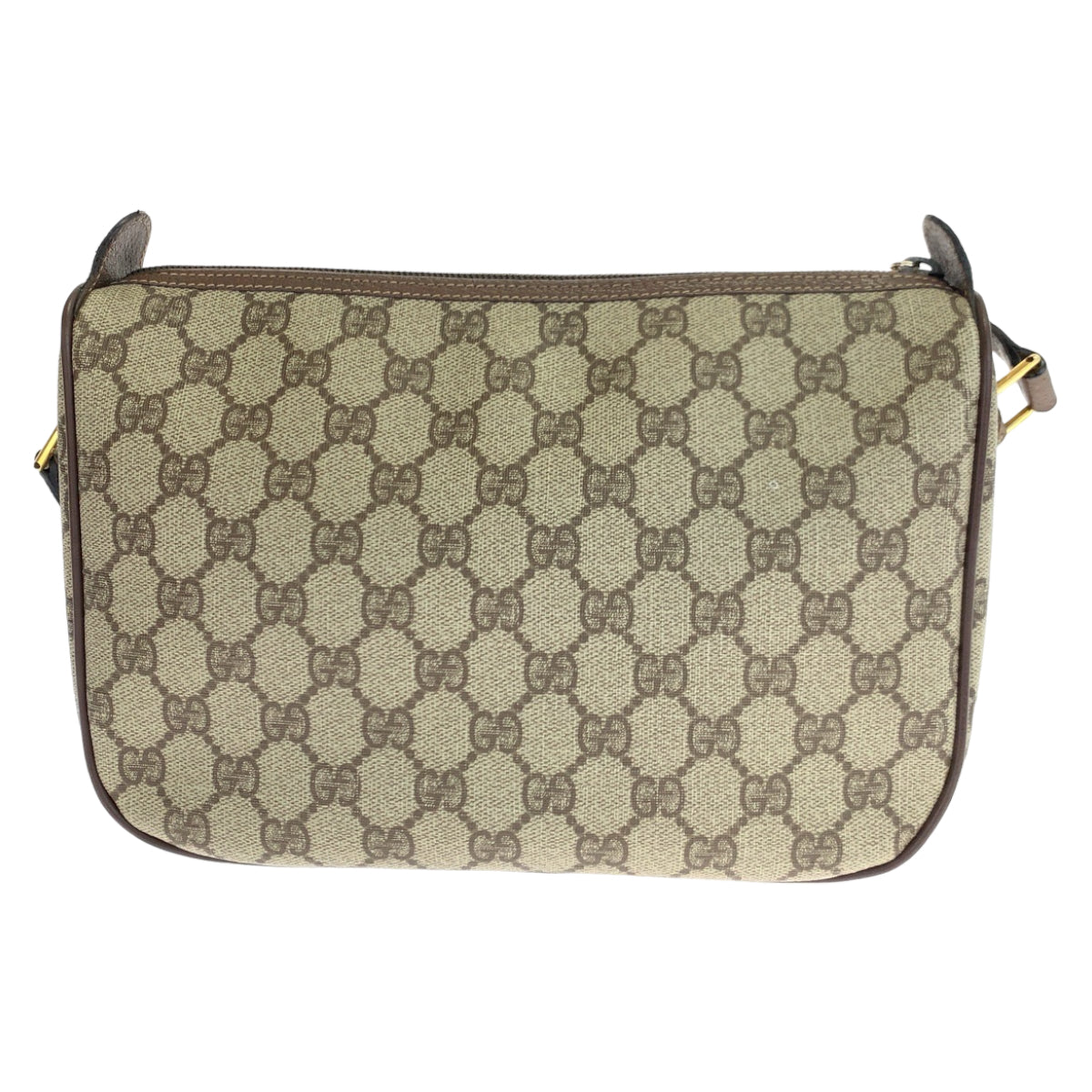 GUCCI グッチ ヴィンテージ オールドグッチ ブラウン 茶 ベージュ ゴールド金具 GGスプリームキャンバス 001 115 6106 ショルダーバッグ 斜め掛け  レディース