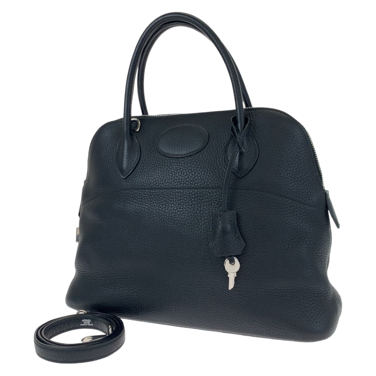 HERMES エルメス ボリード31 ブラック 黒 トリヨンクレマンス ショルダーバッグ トートバッグ 2way □J刻印  レディース