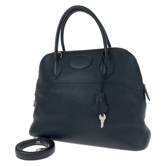 HERMES エルメス ボリード31 ブラック 黒 トリヨンクレマンス ショルダーバッグ トートバッグ 2way □J刻印  レディース