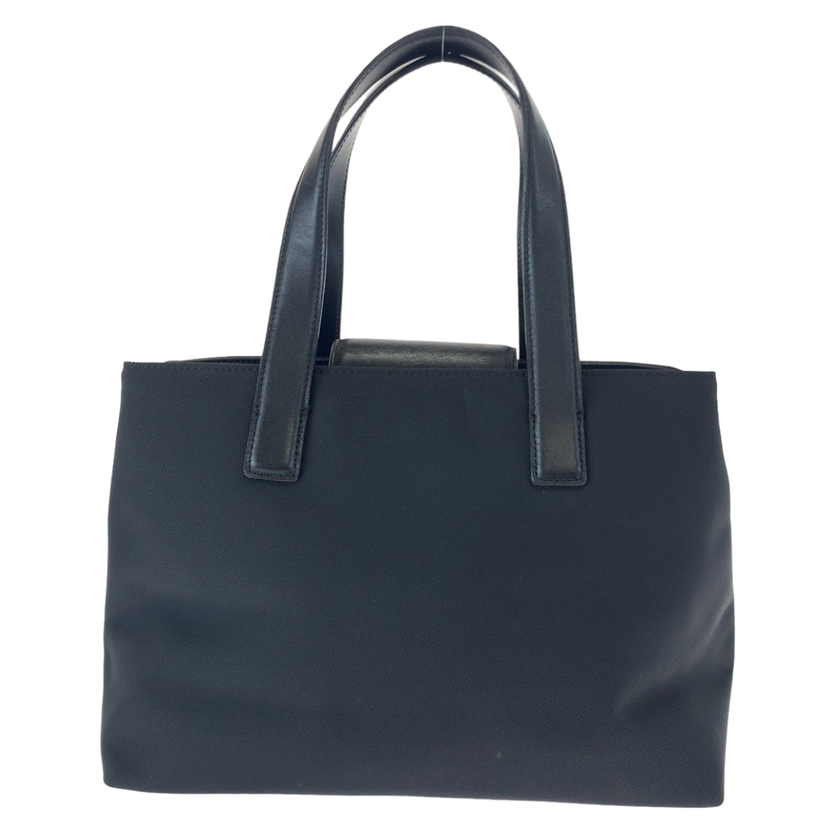 COACH コーチ ブラック 黒 キャンバス / レザー 7400 トートバッグ ハンドバッグ  レディース
