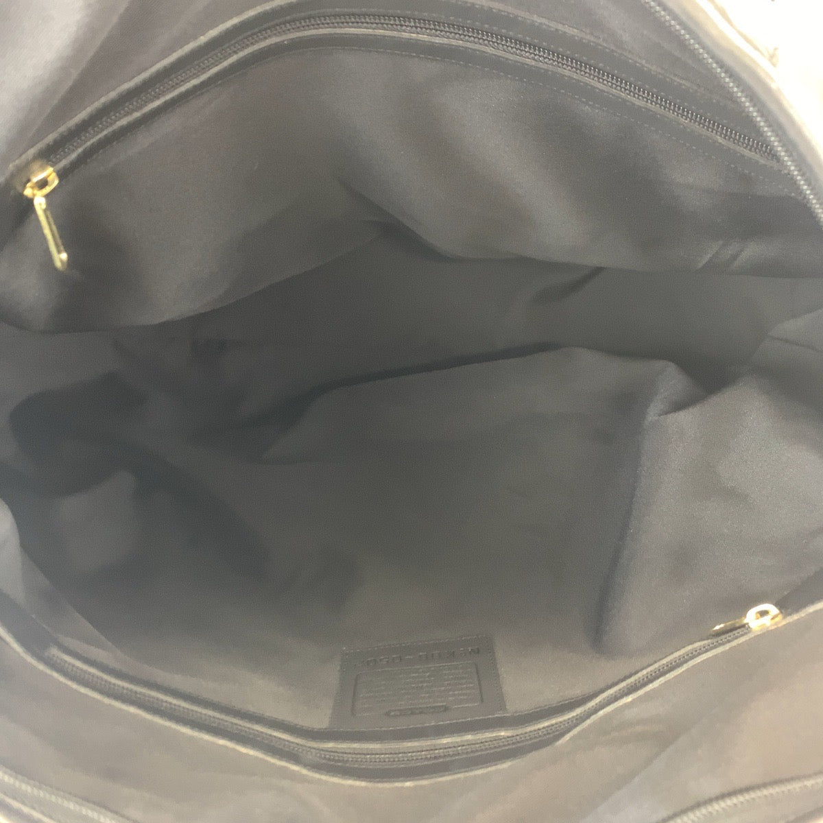 COACH コーチ ブラック 黒 ゴールド金具 レザー 0502 ボストンバッグ 旅行バッグ 2way  レディース