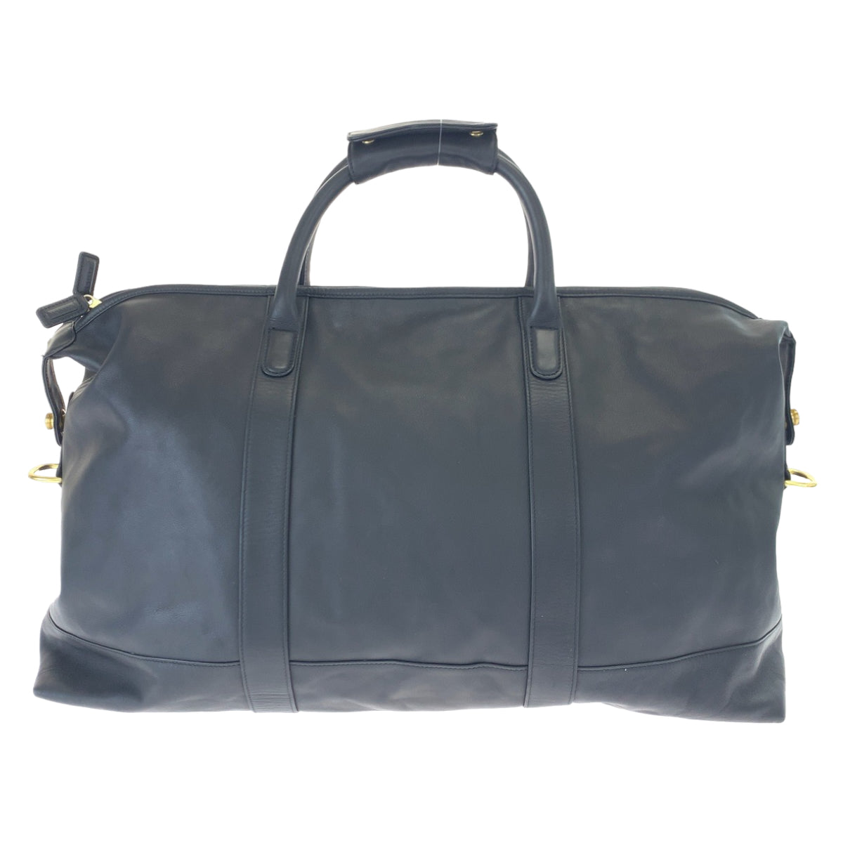 COACH コーチ ブラック 黒 ゴールド金具 レザー 0502 ボストンバッグ 旅行バッグ 2way  レディース