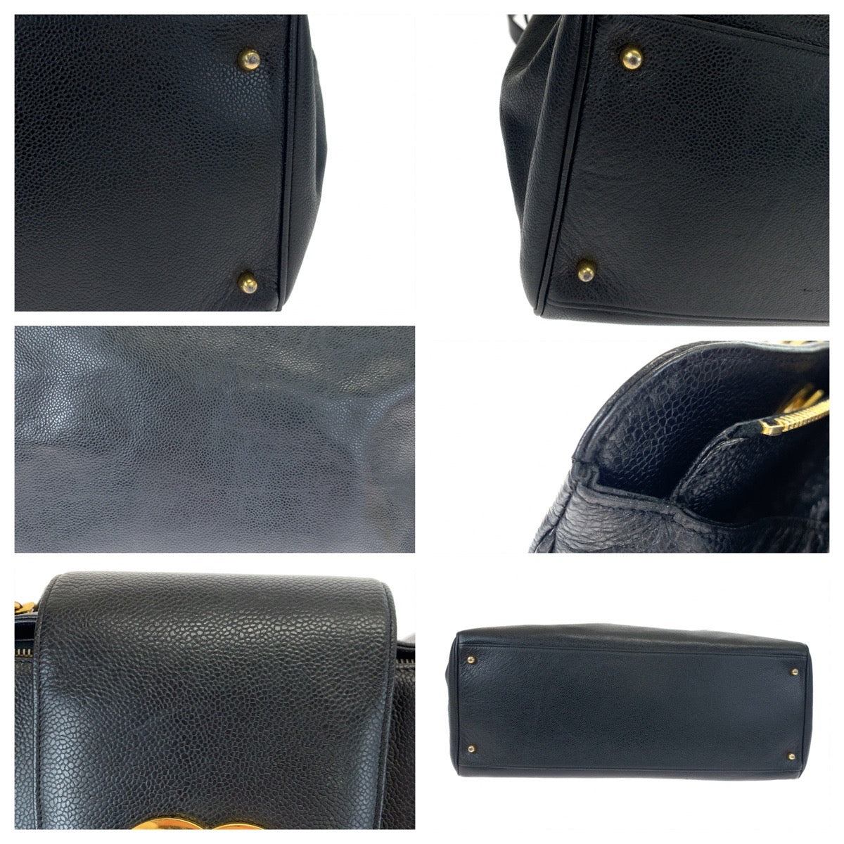 H-00556
CHANEL シャネル ヴィンテージ スーパーモデルバッグ ココマーク ターンロック ブラック 黒 ゴールド金具 キャビアスキン A01992 チェーントートバッグ スーパーモデルバッグ  レディース