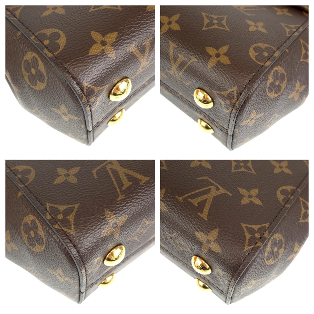 LOUIS VUITTON ルイヴィトン モノグラム クリュニー BB ブラウン 茶 ゴールド金具 PVC M46055 ショルダーバッグ ハンドバッグ 2WAY  レディース