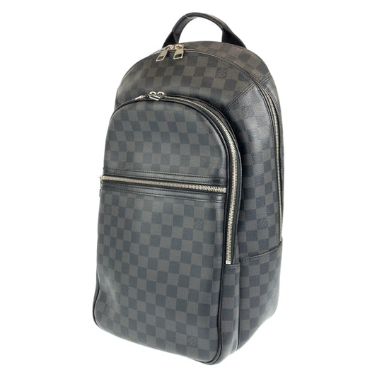 LOUIS VUITTON ルイヴィトン ダミエ・グラフィット ミカエル 黒 ブラック シルバー金具 PVC N58024 リュック バックパック  メンズ