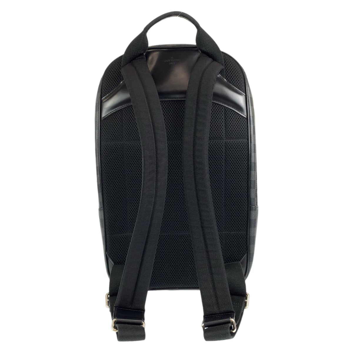 LOUIS VUITTON ルイヴィトン ダミエ・グラフィット ミカエル 黒 ブラック シルバー金具 PVC N58024 リュック バックパック  メンズ
