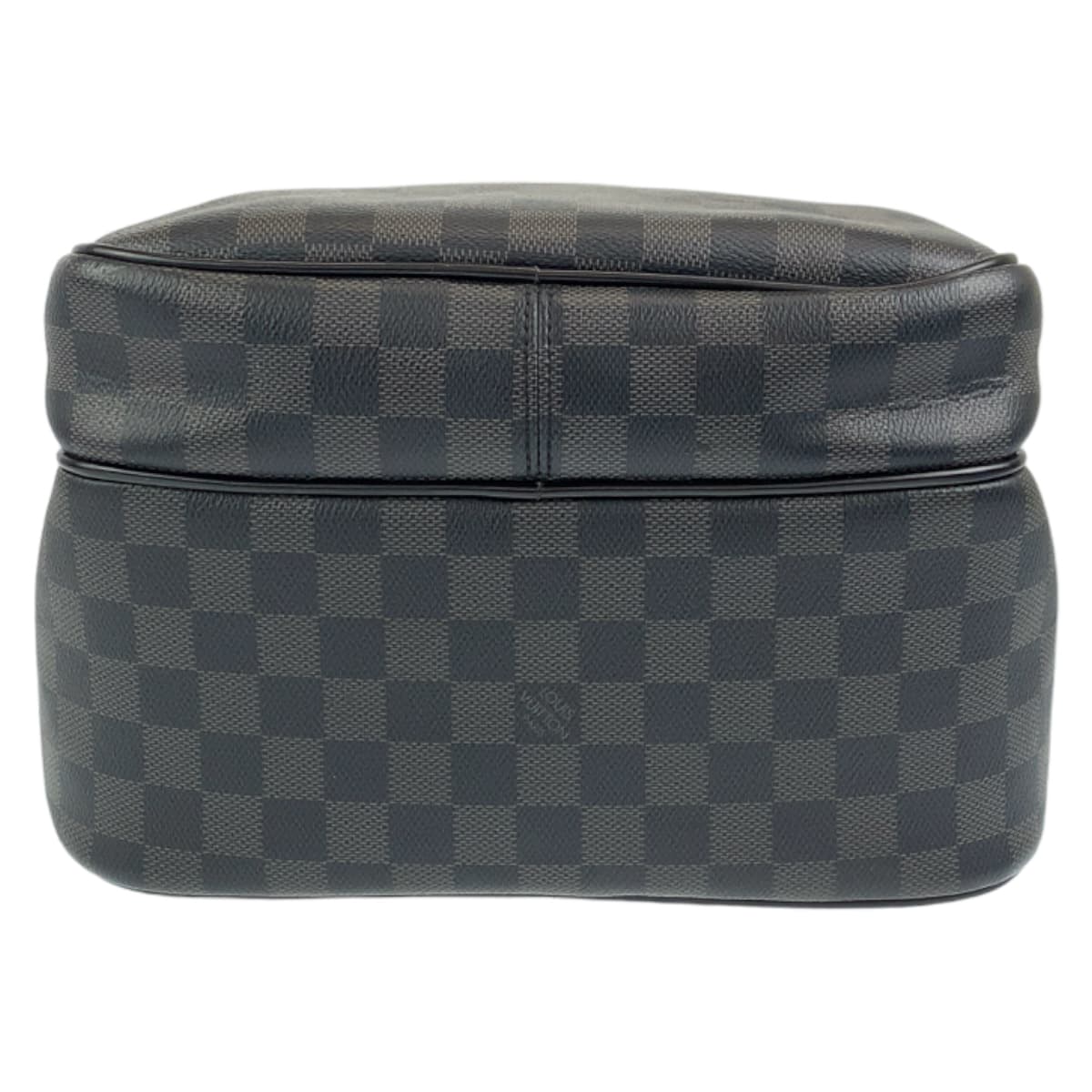 LOUIS VUITTON ルイヴィトン ダミエ・グラフィット ミカエル 黒 ブラック シルバー金具 PVC N58024 リュック バックパック  メンズ