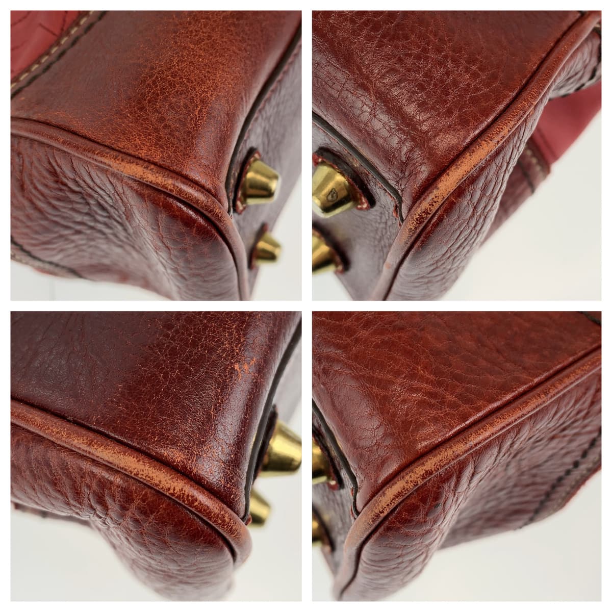 COACH コーチ シグネチャー レッド 赤 ピンク レザー ハンドバック 肩掛け  レディース