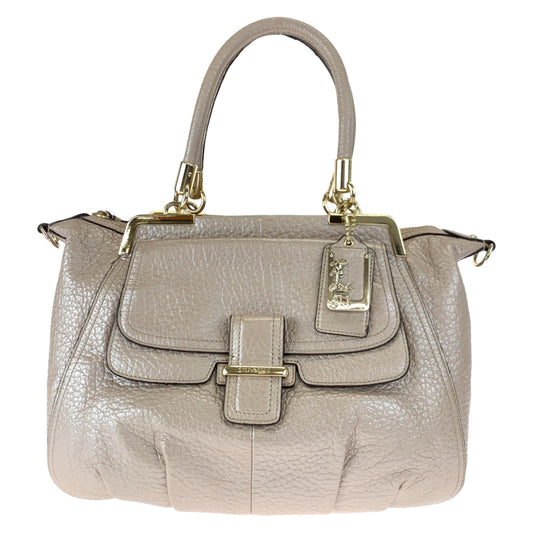 12550
COACH コーチ マディソン ピンク ゴールド金具 レザー 22330 ハンドバッグ トートバッグ  レディース