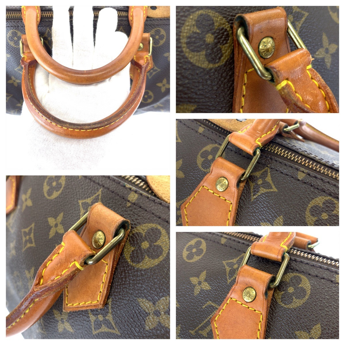 H-00583
LOUIS VUITTON ルイヴィトン モノグラム スピーディ30 ブラウン 茶 PVC M41526 ボストンバッグ ハンドバッグ  レディース