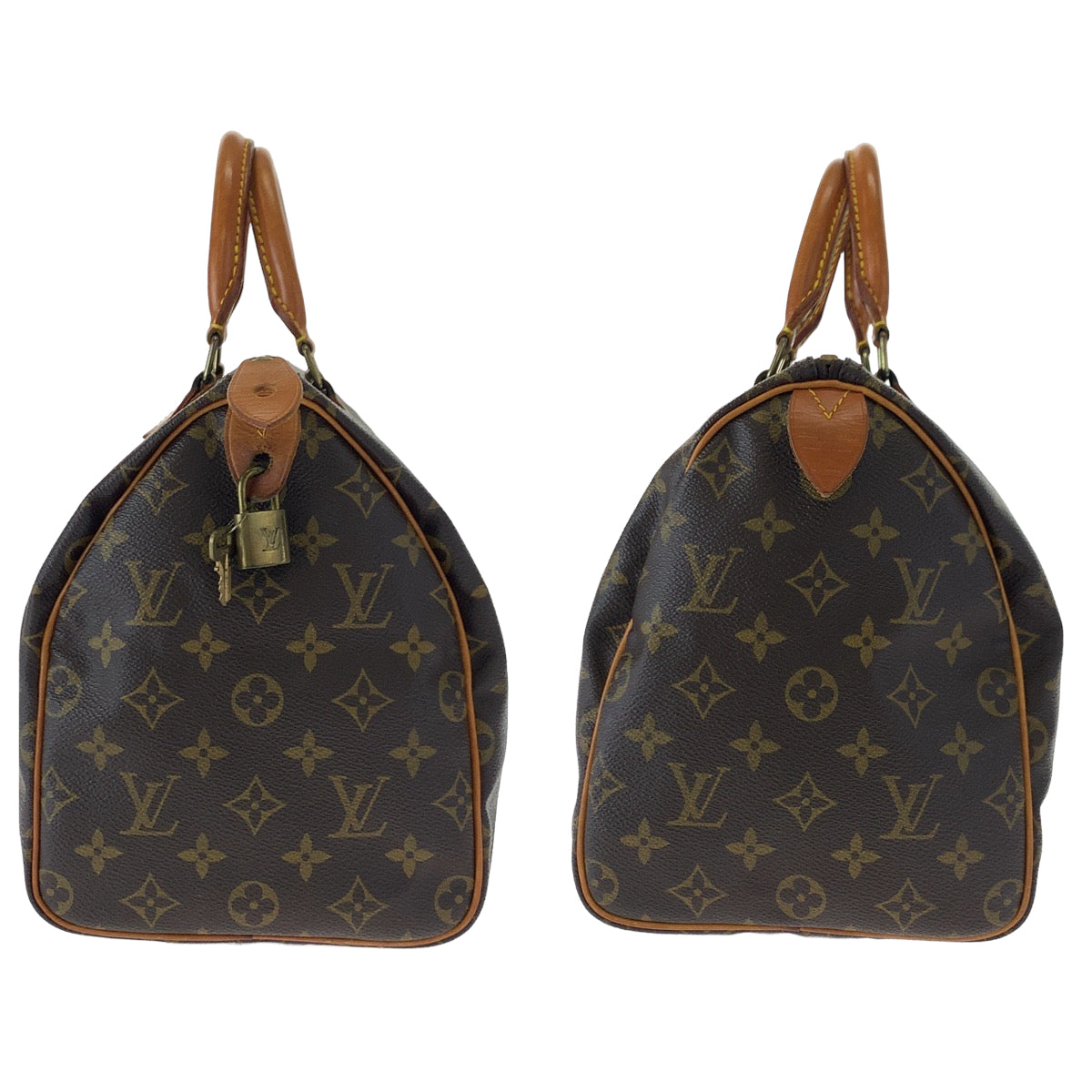 H-00583
LOUIS VUITTON ルイヴィトン モノグラム スピーディ30 ブラウン 茶 PVC M41526 ボストンバッグ ハンドバッグ  レディース