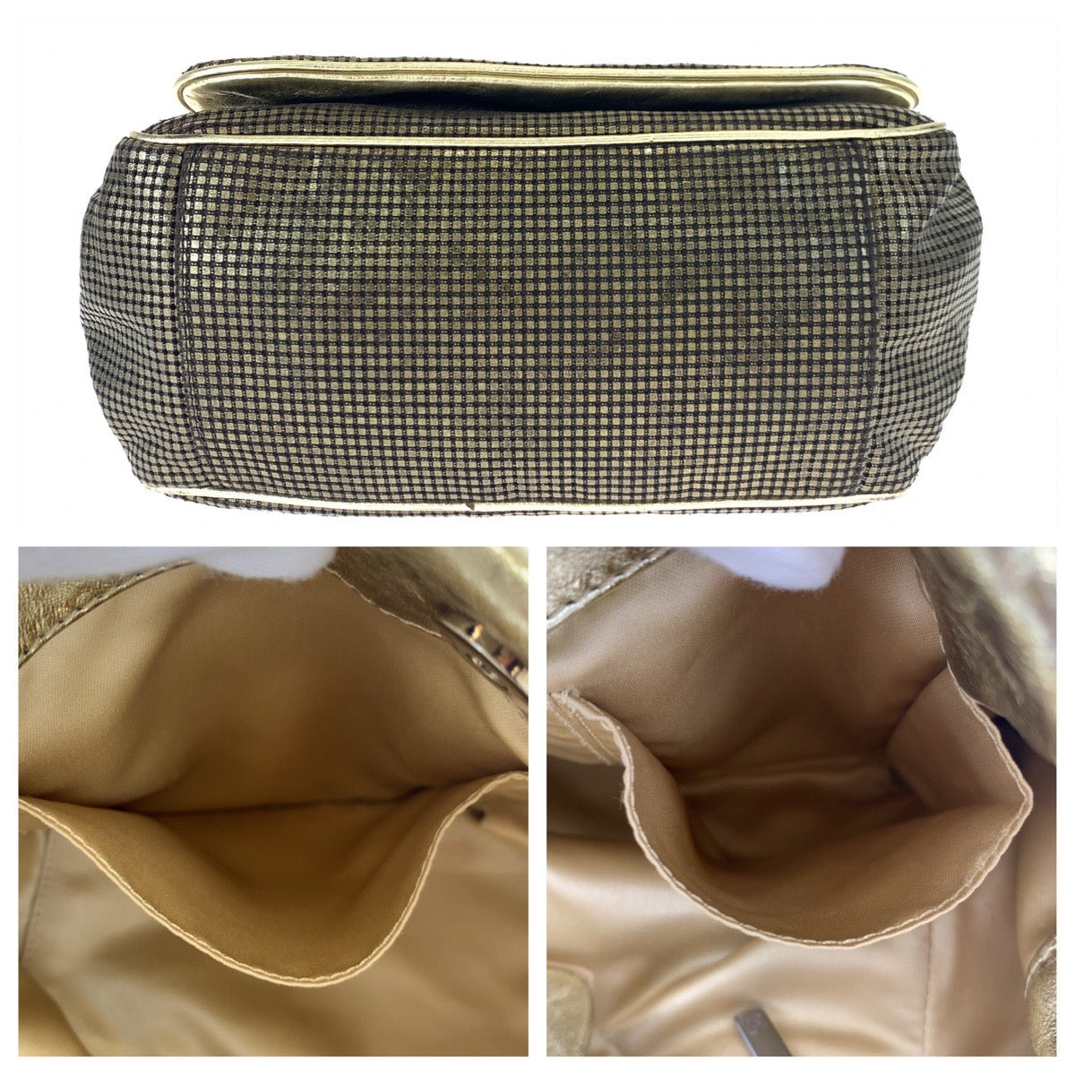 CHANEL シャネル クルーズライン ココマーク ゴールド 金 シルバー金具 キャンバス / レザー チェーンショルダーバッグ 斜め掛け 肩掛け  レディース