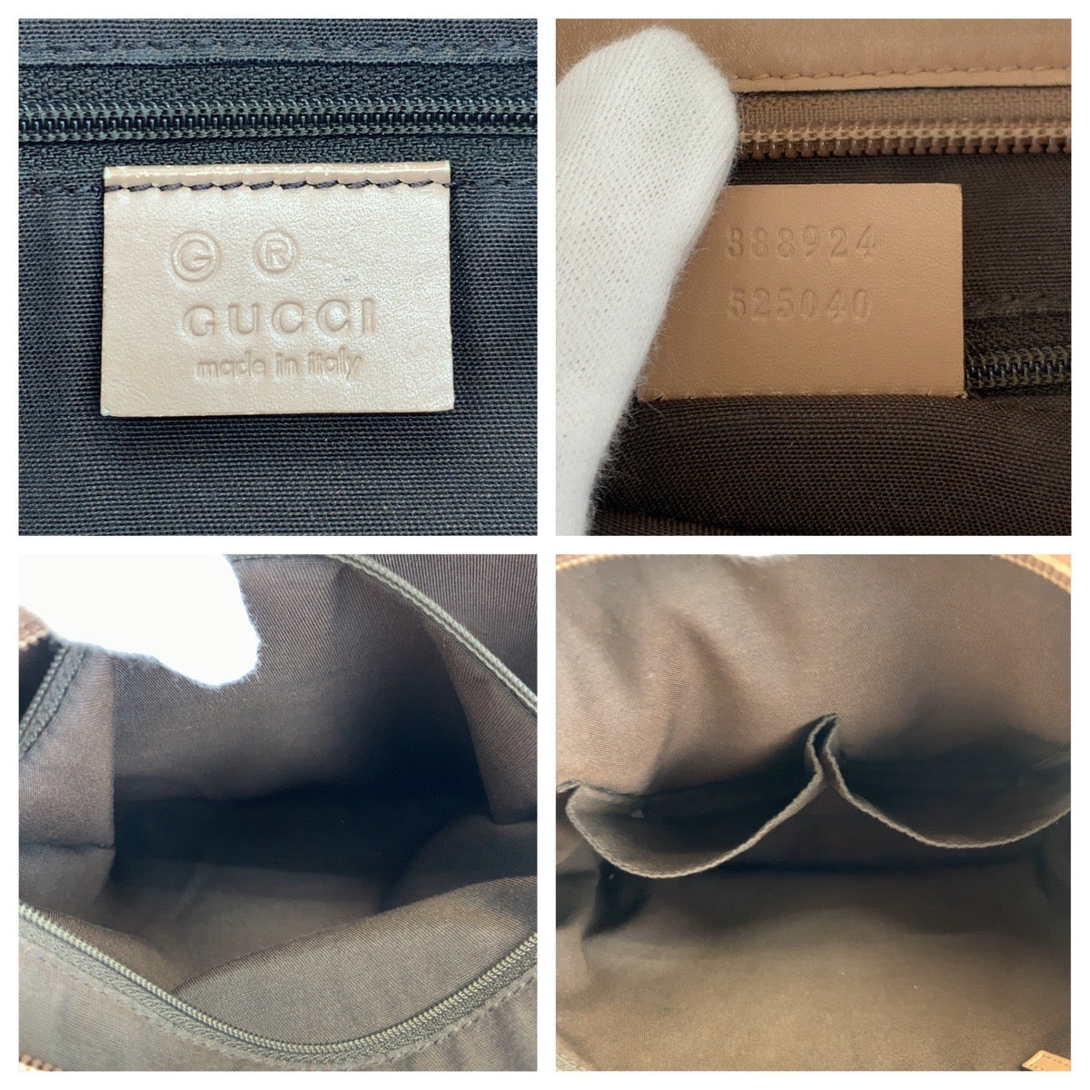 10412
GUCCI グッチ ベージュ ピンク ゴールド金具 GGキャンバス / レザー 388924 斜め掛け ショルダーバッグ メッセンジャーバッグ  レディース