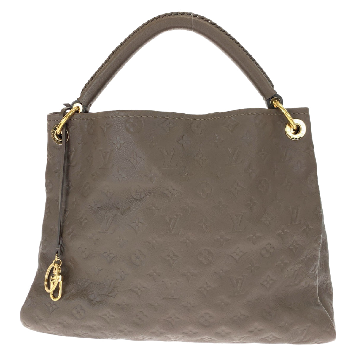 LOUIS VUITTON ルイヴィトン モノグラム アンプラント アーツィーMM オンブル ブラウン 茶 ゴールド金具 レザー M93447 ハンドバッグ トートバッグ  レディース