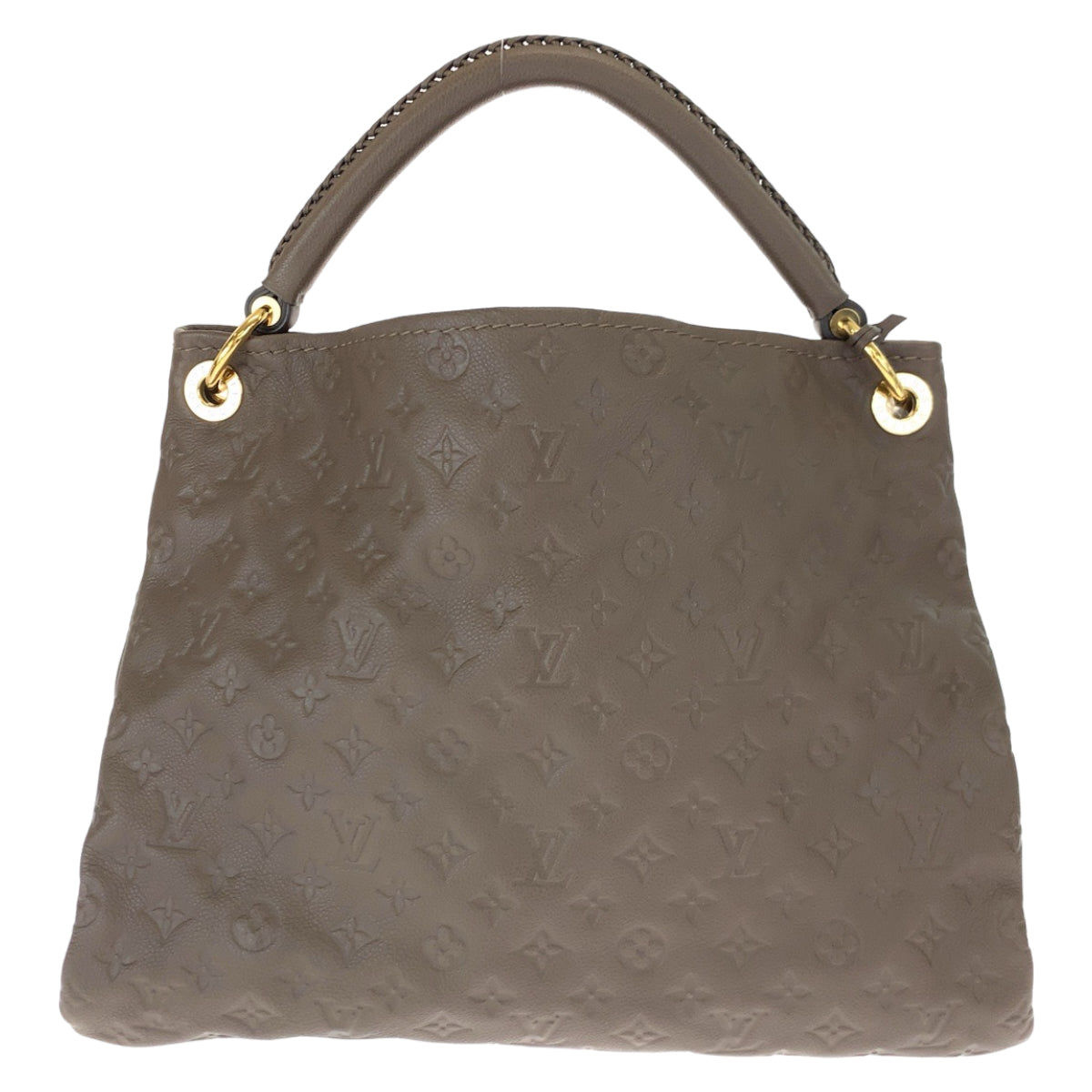 LOUIS VUITTON ルイヴィトン モノグラム アンプラント アーツィーMM オンブル ブラウン 茶 ゴールド金具 レザー M93447 ハンドバッグ トートバッグ  レディース