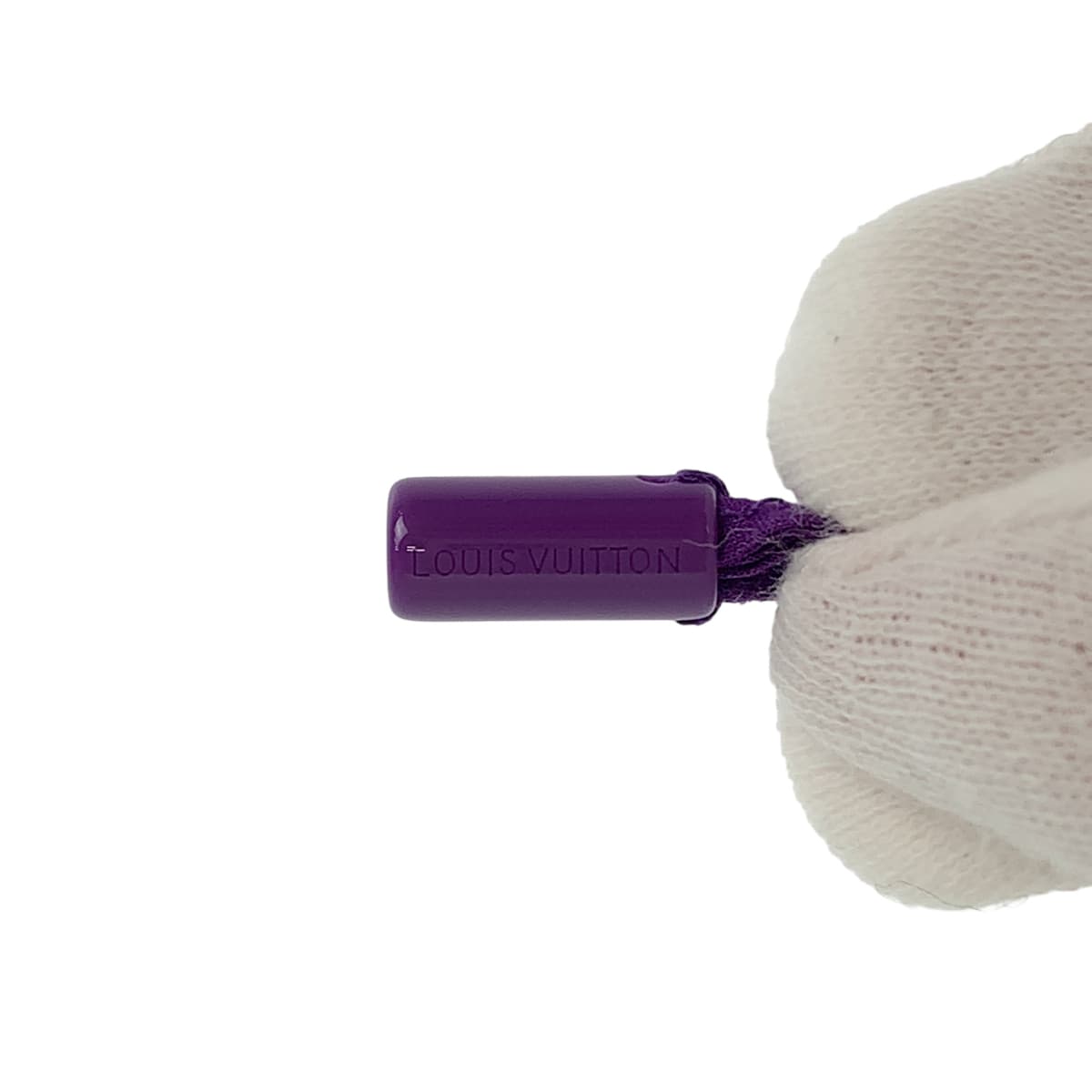 10413
LOUIS VUITTON ルイヴィトン モノグラム リーフ柄 パープル ホワイト グリーン コットン スカーフ ストール バンダナ  メンズ