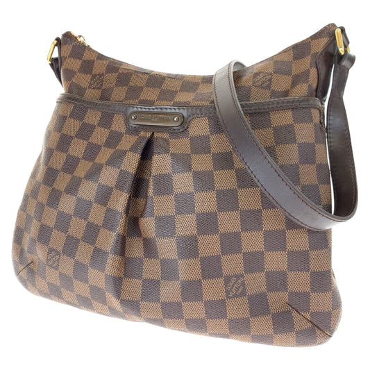 LOUIS VUITTON ルイヴィトン ダミエ ブルームズベリ PM ブラウン 茶 ゴールド金具 PVC N42251 ショルダーバッグ 斜め掛け  レディース