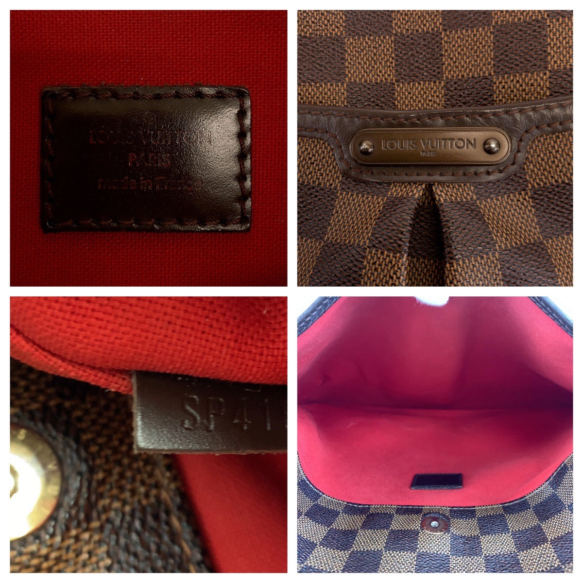 LOUIS VUITTON ルイヴィトン ダミエ ブルームズベリ PM ブラウン 茶 ゴールド金具 PVC N42251 ショルダーバッグ 斜め掛け  レディース