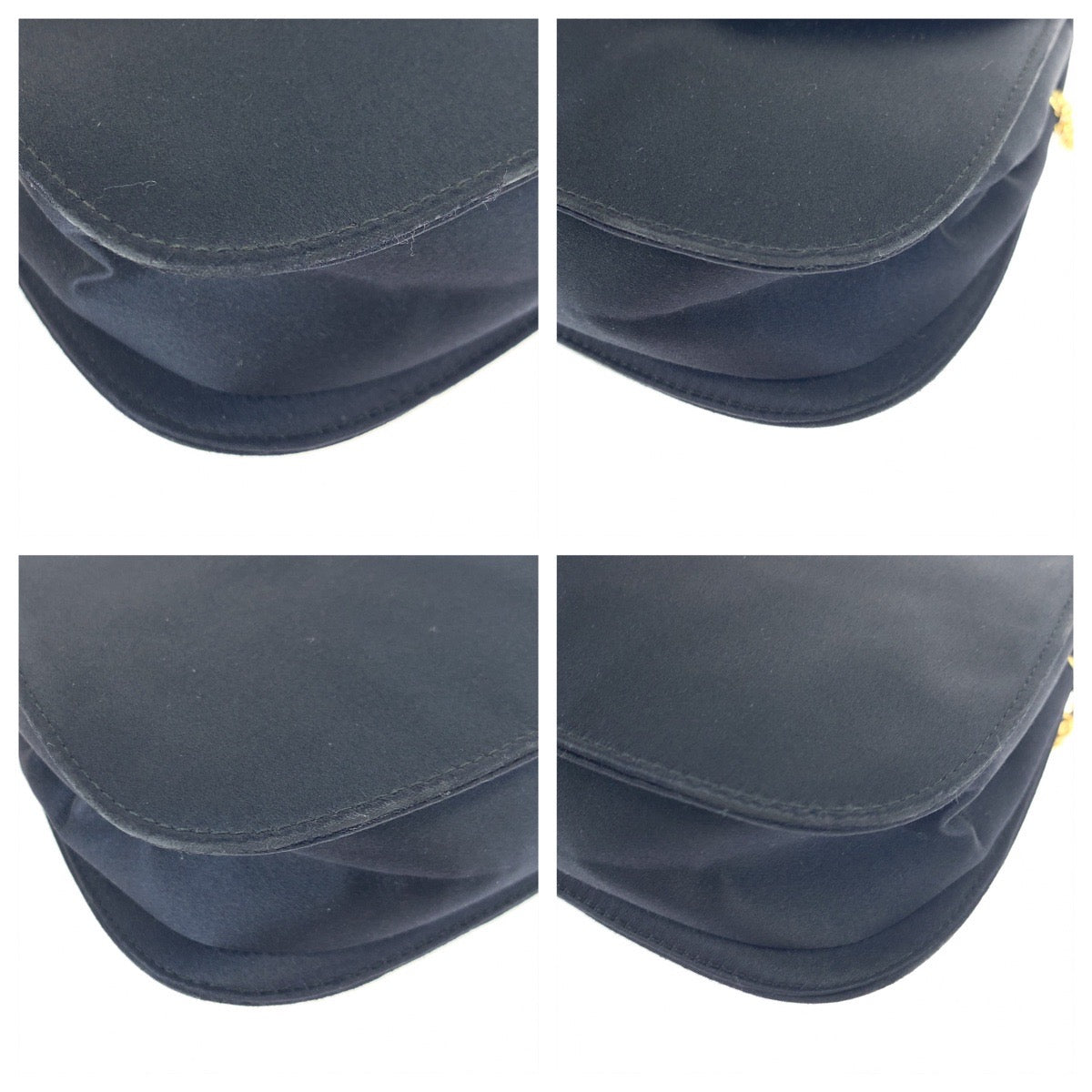 H-00594
GUCCI グッチ ヴィンテージ オールドグッチ バンブー ブラック 黒 ブラウン 茶 サテン 005 781 0258 チェーンショルダーバッグ ハンドバッグ 2way  レディース