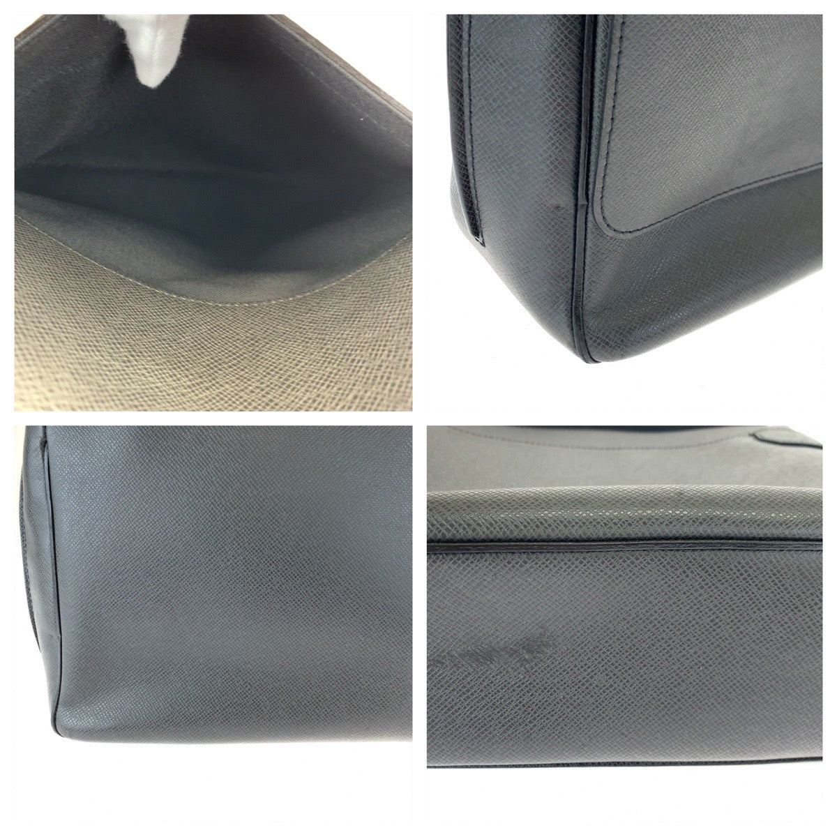H-00597
LOUIS VUITTON ルイヴィトン タイガ ロマン MM アルドワーズ ブラック 黒 シルバー金具 カーフ M32682 ショルダーバッグ 斜め掛け  メンズ