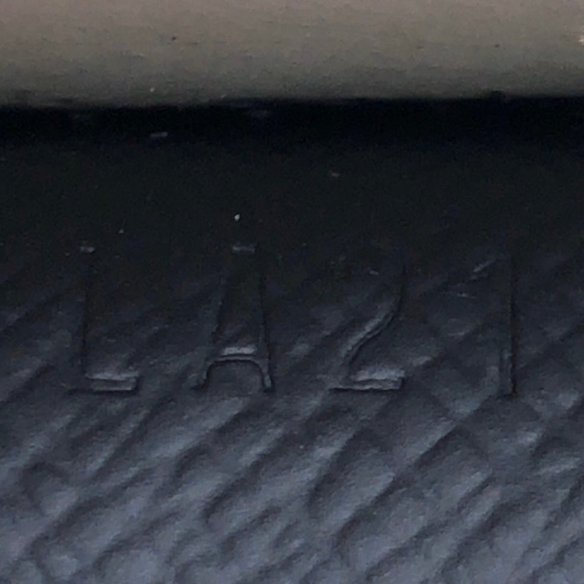 LOUIS VUITTON ルイヴィトン 17AW LV×Supreme コラボ ブラック 黒 シルバー金具 レザー M67726 ネームタグ ラゲッジタグ  メンズ