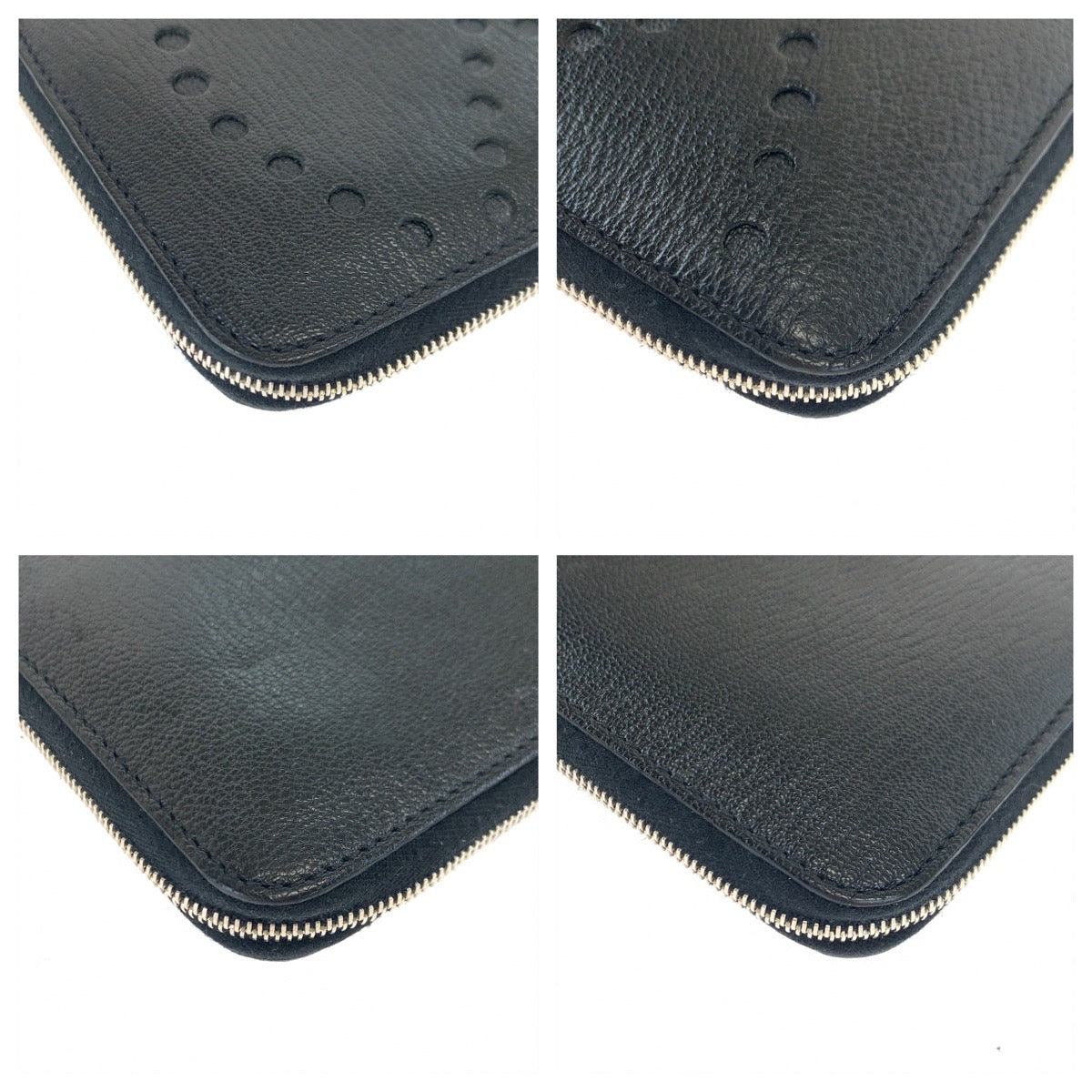 H-00600
HERMES エルメス エブリン ブラック 黒 シルバー金具 シェーブル 長財布 ラウンドジッピーウォレット ◻︎O刻印  メンズ