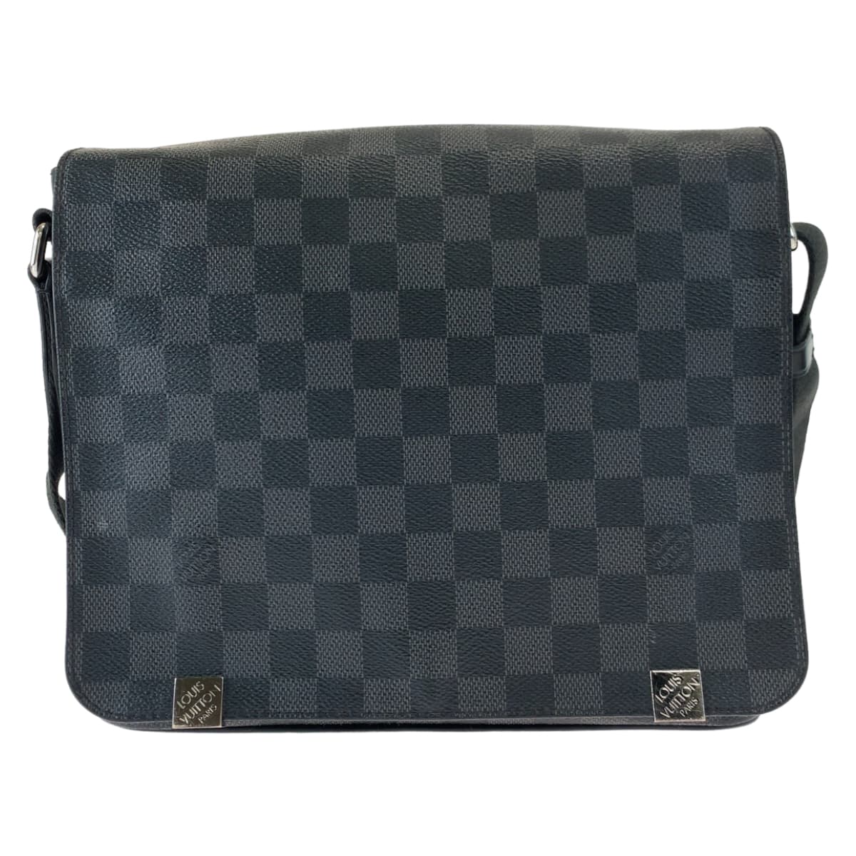 H-00604
LOUIS VUITTON ルイヴィトン ダミエ グラフィット ディストリクトPM ブラック 黒 PVC N41028 ショルダーバッグ 斜め掛け  メンズ