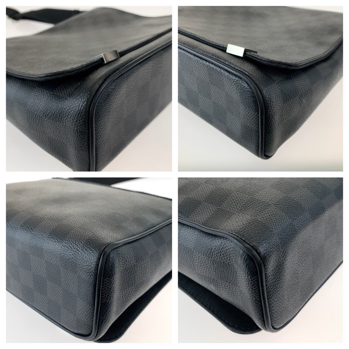 H-00604
LOUIS VUITTON ルイヴィトン ダミエ グラフィット ディストリクトPM ブラック 黒 PVC N41028 ショルダーバッグ 斜め掛け  メンズ