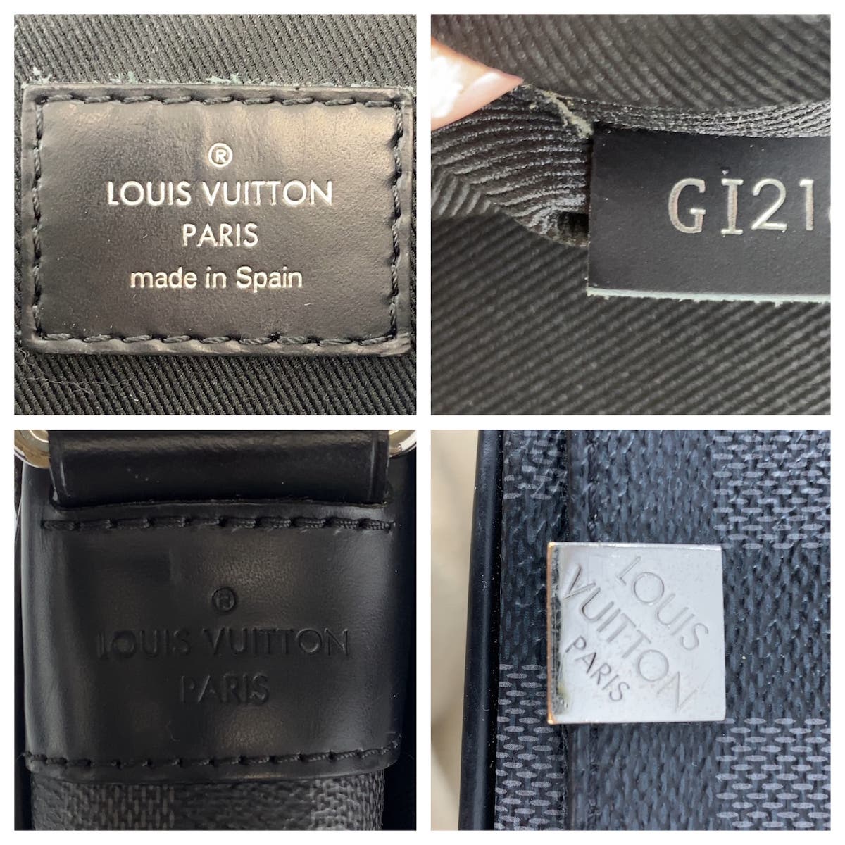 H-00604
LOUIS VUITTON ルイヴィトン ダミエ グラフィット ディストリクトPM ブラック 黒 PVC N41028 ショルダーバッグ 斜め掛け  メンズ