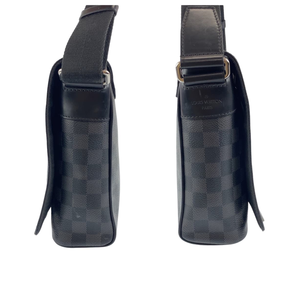 H-00604
LOUIS VUITTON ルイヴィトン ダミエ グラフィット ディストリクトPM ブラック 黒 PVC N41028 ショルダーバッグ 斜め掛け  メンズ
