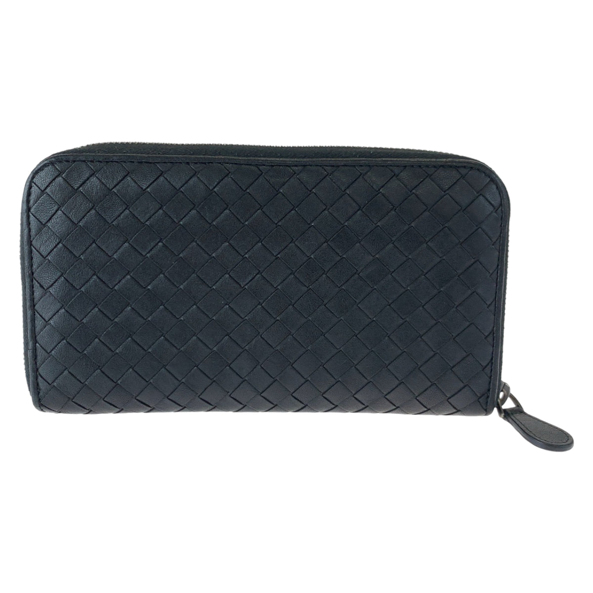 10430
 
BOTTEGAVENETA Bottega Veneta Intrecciato Black Silver Hardware Lambskin 114076 1000 Long Wallet Round Zipper Men's