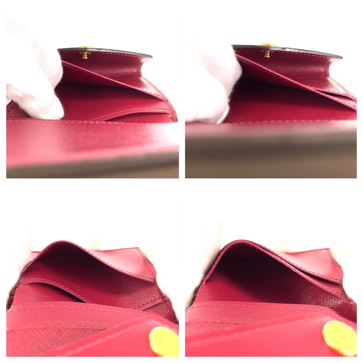 H-00609
LOUIS VUITTON ルイヴィトン モノグラム ポルトフォイユ ゾエ ヒューシャ ワインレッド ブラウン 茶 PVC / カーフ M62932 三つ折り財布 コンパクトウォレット  レディース