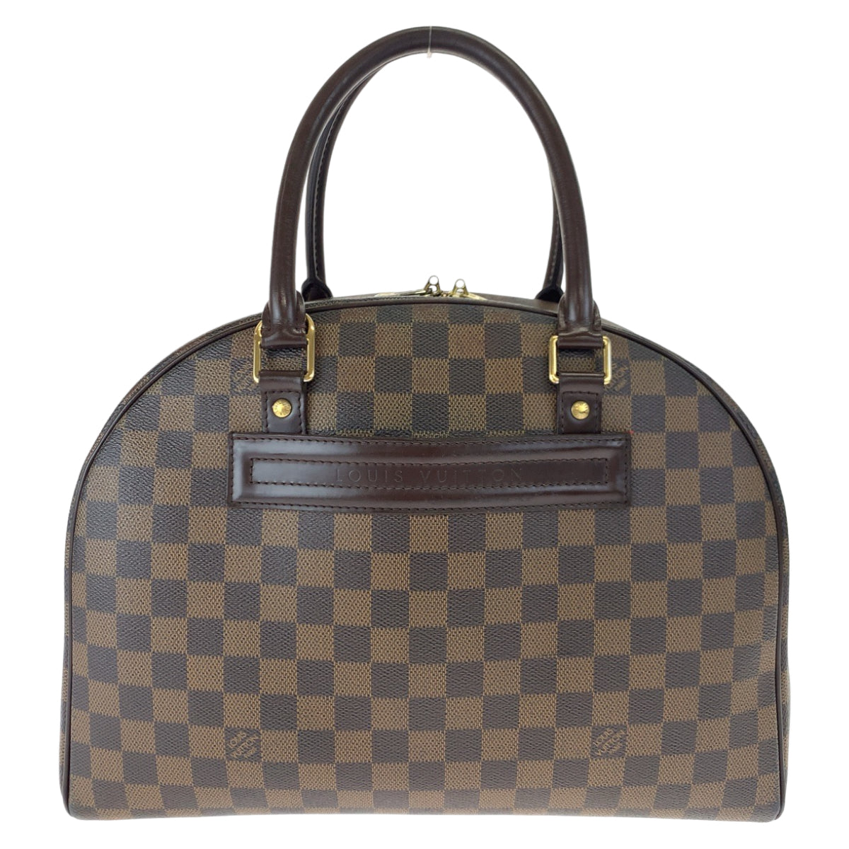 LOUIS VUITTON ルイヴィトン ダミエ ノリータ ブラウン 茶 ゴールド金具 PVC N41455 ボストンバッグ ハンドバッグ  レディース