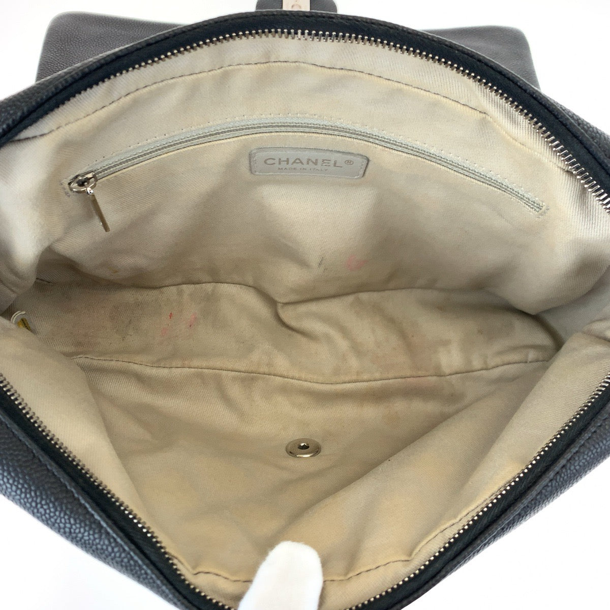 H-00618
CHANEL シャネル マトラッセ ココマーク ターンロック ブラック 黒 シルバー金具 キャビアスキン 1794**** ショルダーバッグ 斜め掛け 肩掛け 2way  レディース