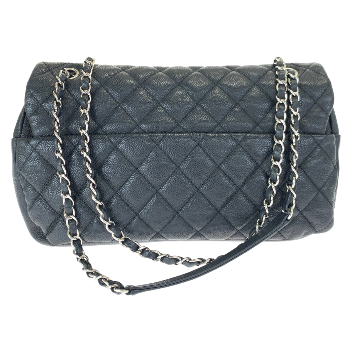 H-00618
CHANEL シャネル マトラッセ ココマーク ターンロック ブラック 黒 シルバー金具 キャビアスキン 1794**** ショルダーバッグ 斜め掛け 肩掛け 2way  レディース