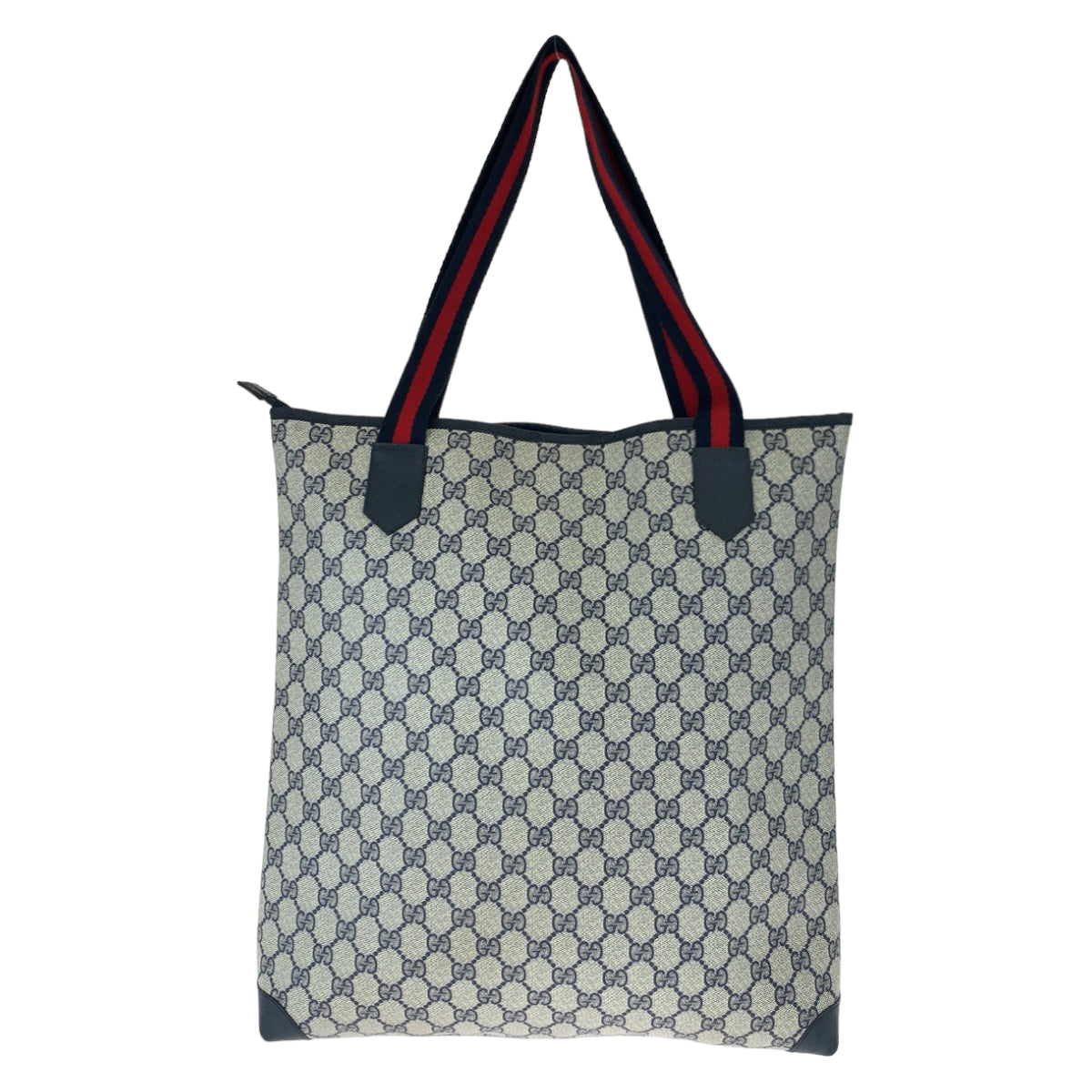 H-00621
GUCCI グッチ ヴィンテージ オールドグッチ シェリーライン ネイビー GGスプリームキャンバス 002 40 0694 トートバッグ ハンドバッグ  メンズ