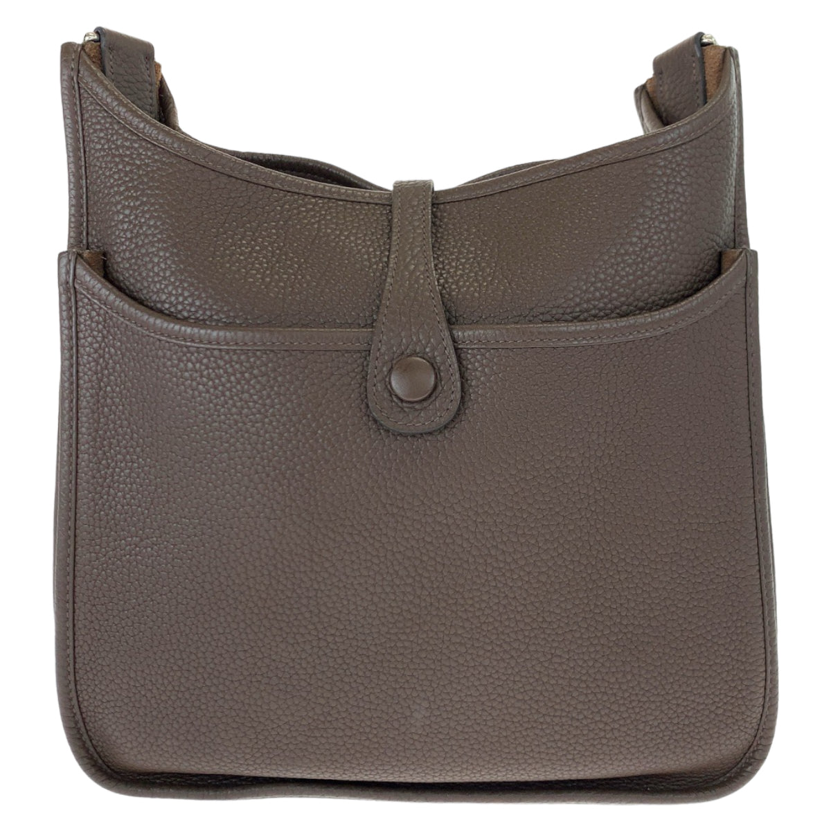 HERMES エルメス エブリン3 PM エヴリン ショコラ ブラウン 茶 シルバー金具 レザー / トリヨンクレマンス ショルダーバッグ 斜め掛け  レディース