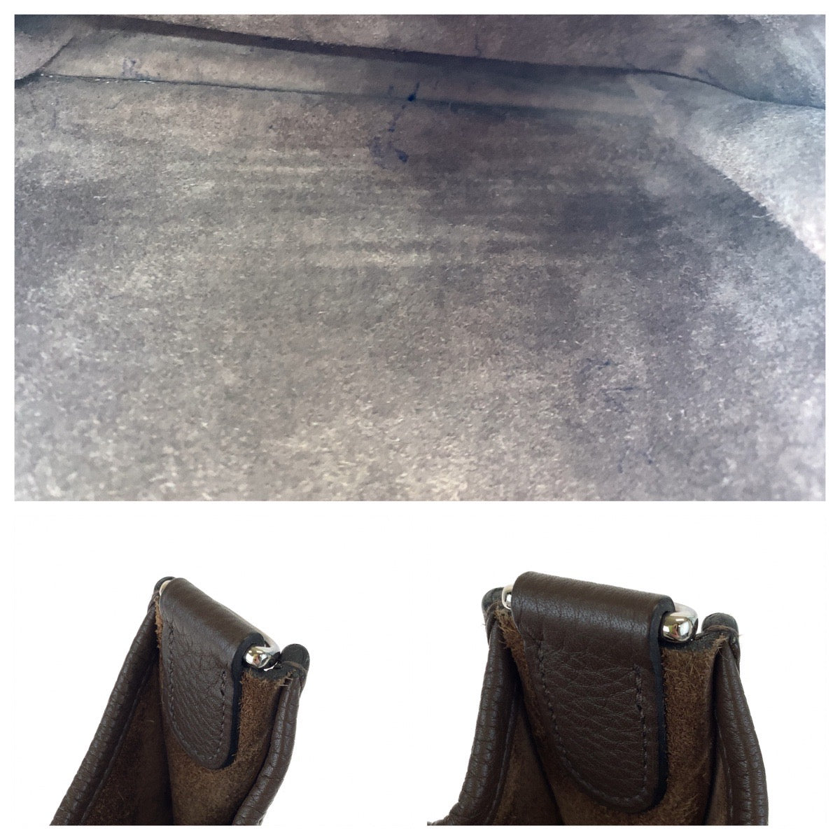 HERMES エルメス エブリン3 PM エヴリン ショコラ ブラウン 茶 シルバー金具 レザー / トリヨンクレマンス ショルダーバッグ 斜め掛け  レディース