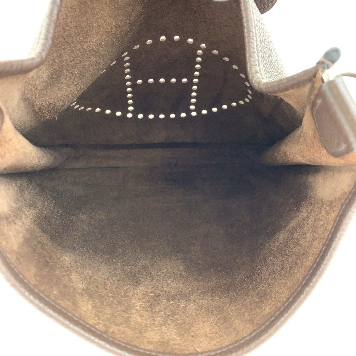 HERMES エルメス エブリン3 PM エヴリン ショコラ ブラウン 茶 シルバー金具 レザー / トリヨンクレマンス ショルダーバッグ 斜め掛け  レディース