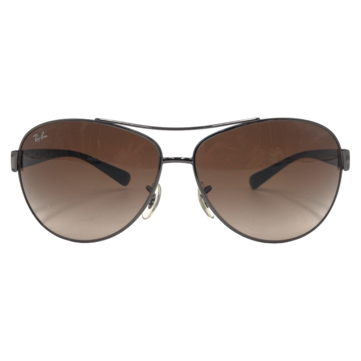 Ray-Ban Brown Gradient Unisex Brown Silver Metal/Plastic RB3386 004/13 67◻︎13 130 3N Sunglasses Teardrop Men's