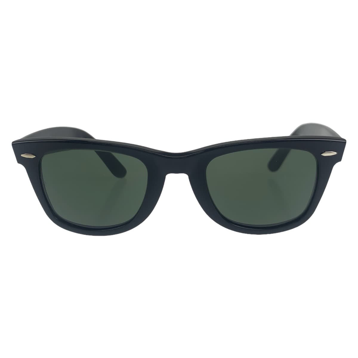 Ray-Ban Vintage B&amp;L Wayfarer Black Plastic B&amp;L5024 Sunglasses Wellington Men's
