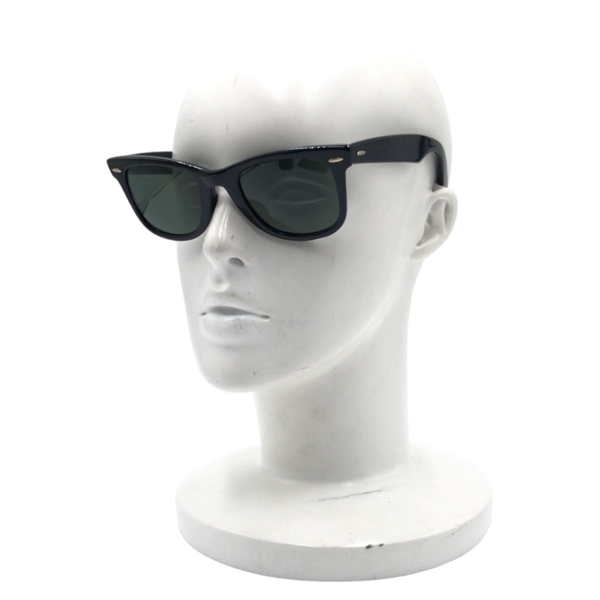 Ray-Ban B&amp;L RAY-BAN USA Wayfarer Unisex Black Plastic B&amp;L5022 Sunglasses Wellington Men's