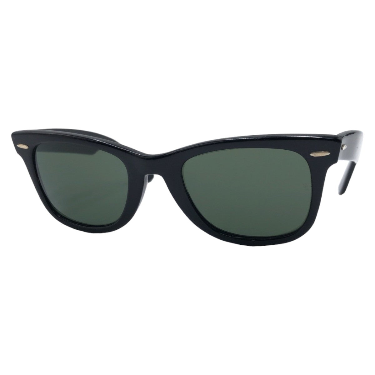 Ray-Ban B&amp;L RAY-BAN USA Wayfarer Unisex Black Plastic B&amp;L5022 Sunglasses Wellington Men's