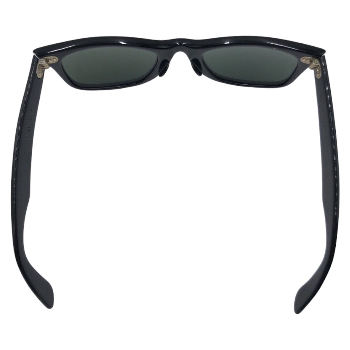 Ray-Ban B&amp;L RAY-BAN USA Wayfarer Unisex Black Plastic B&amp;L5022 Sunglasses Wellington Men's