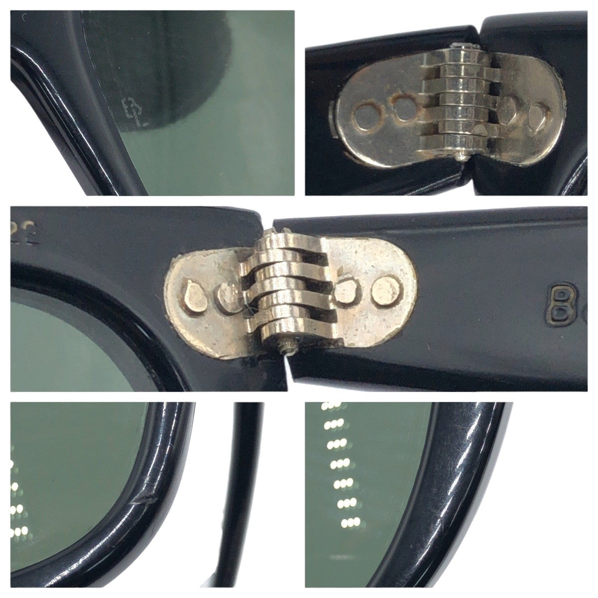 Ray-Ban B&amp;L RAY-BAN USA Wayfarer Unisex Black Plastic B&amp;L5022 Sunglasses Wellington Men's