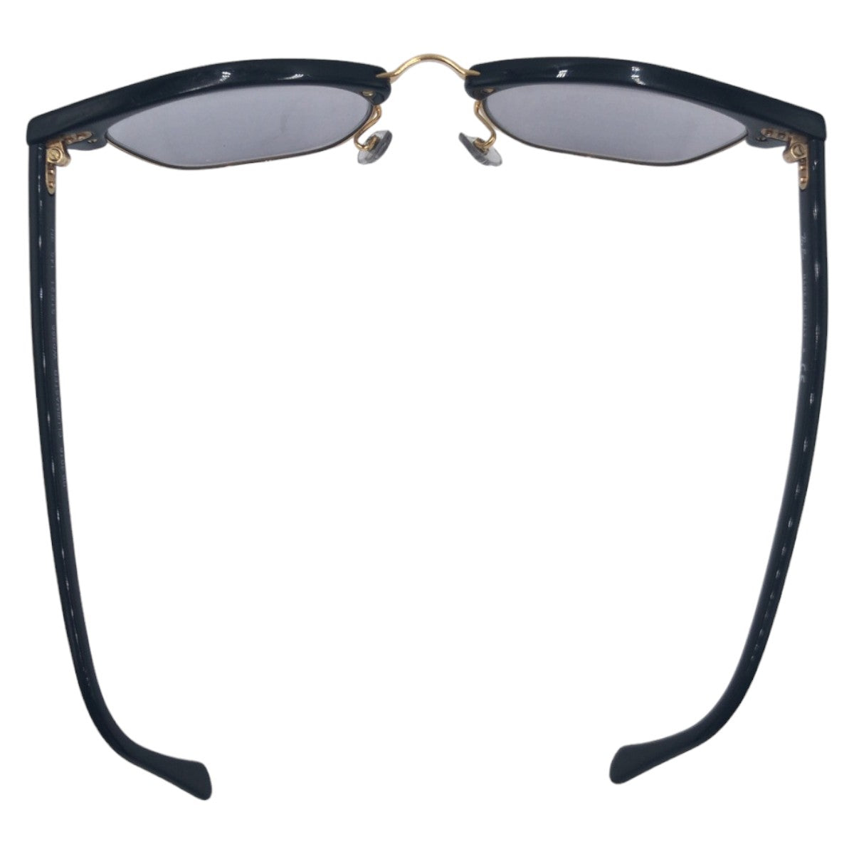 Ray-Ban Clubmaster Unisex Black Gold Plastic/Metal RB3016 W0365 51◻︎21 145 3N Sunglasses Wellington Men's