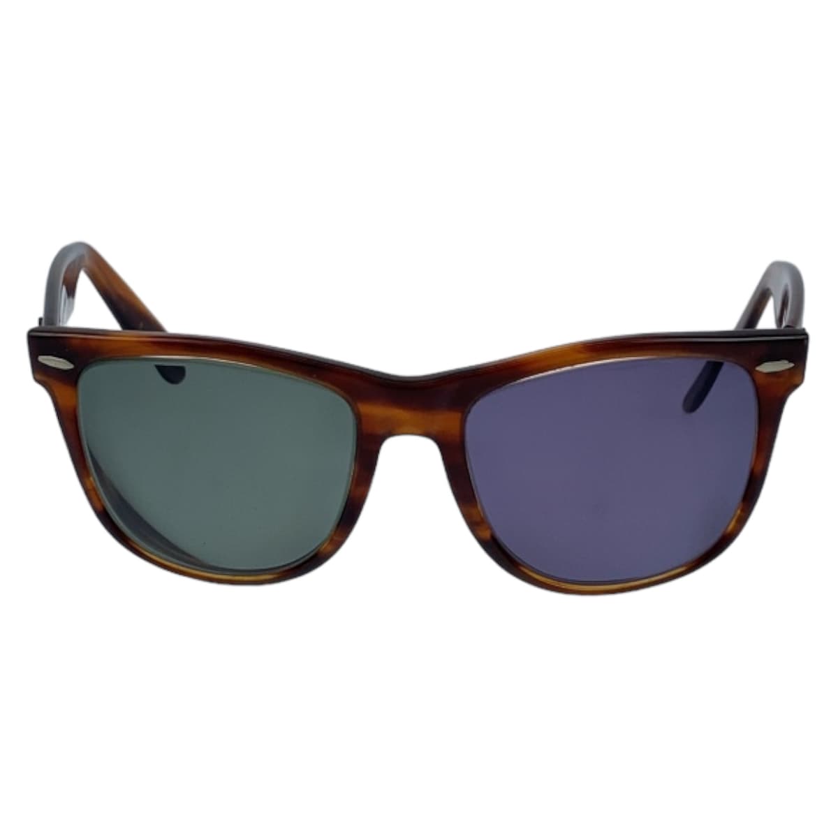 Ray-Ban B&amp;L RAY-BAN USA Brown Plastic Sunglasses with prescription Wellington for men