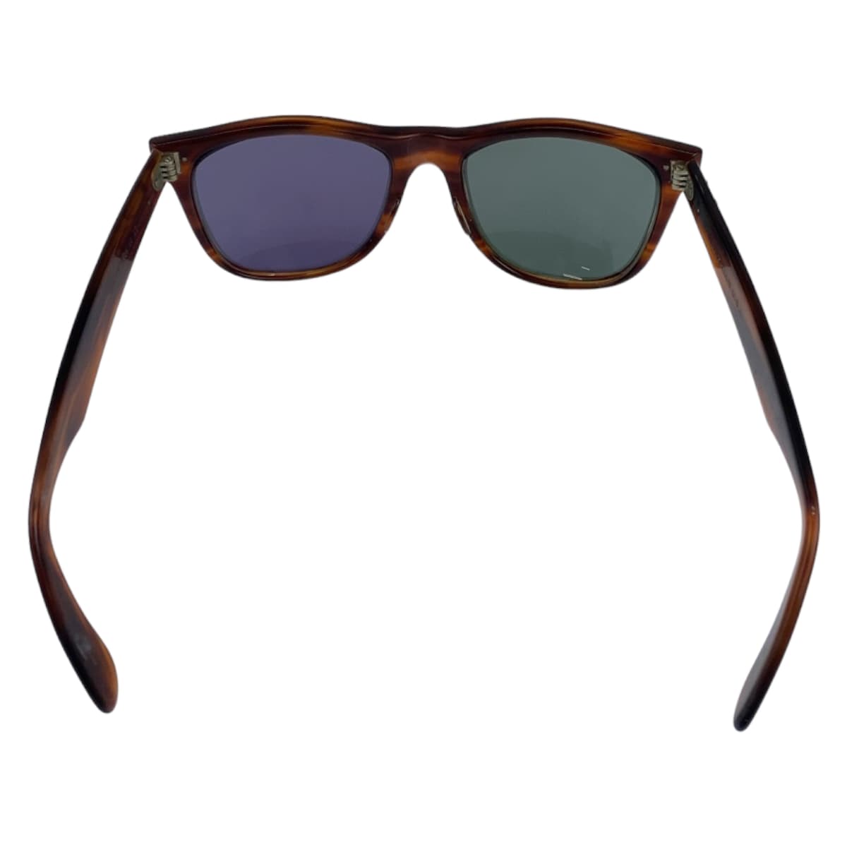 Ray-Ban B&amp;L RAY-BAN USA Brown Plastic Sunglasses with prescription Wellington for men